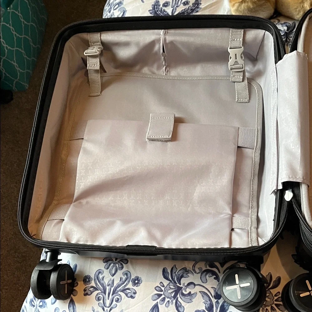 Blue Carry-On Suitcase